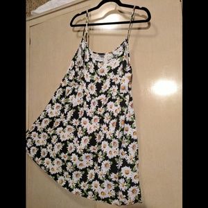 Daisy Print Skater Dress